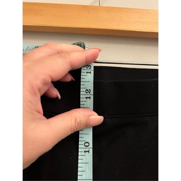 Quince Womens Ultra Stretch Ponte Skinny Pants Black Size XL Tall - Picture 6 of 10